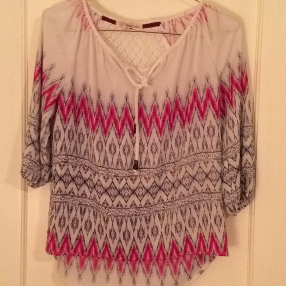 Colorful blouse.. very lightweight and comfortable